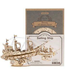 3D DIY Wooden Puzzle Sailing Ship Model TG305